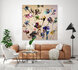 Botanic Summer - 150 x 150 cm - Schilderij bloemen_8