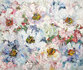 Colors in white - 130 x 110 cm Bloemen schilderij_8