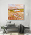 Walk in the fields  - 120 x 120 cm- Schilderij landschap_8