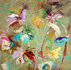 Essence flowers - 100 x 100 cm - Schilderij bloemen_8