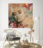 Inner dream - 130 x 130 cm - Schilderij Vrouw_8