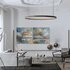 Serene horizons - 2 luik  - 200 x 100 cm - Schilderij Abstract_8