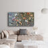 Floating flowers - 190 x 100 cm - Schilderij bloemen_8