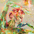 Eterna - 180 x 180 cm - Schilderij- vrouw_8