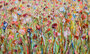 Flower inferno - 200 x 120 cm - Schilderij bloem_8
