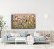 Flower inferno - 200 x 120 cm - Schilderij bloem_8