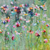 Pure flowers - 80 x80 cm - Schilderij bloem_8