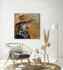 Cowgirl vision - 100 x 100 cm - Schilderij- vrouw_8