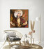 Nomad lifestyle - 100 x 100 cm - Schilderij- vrouw_8